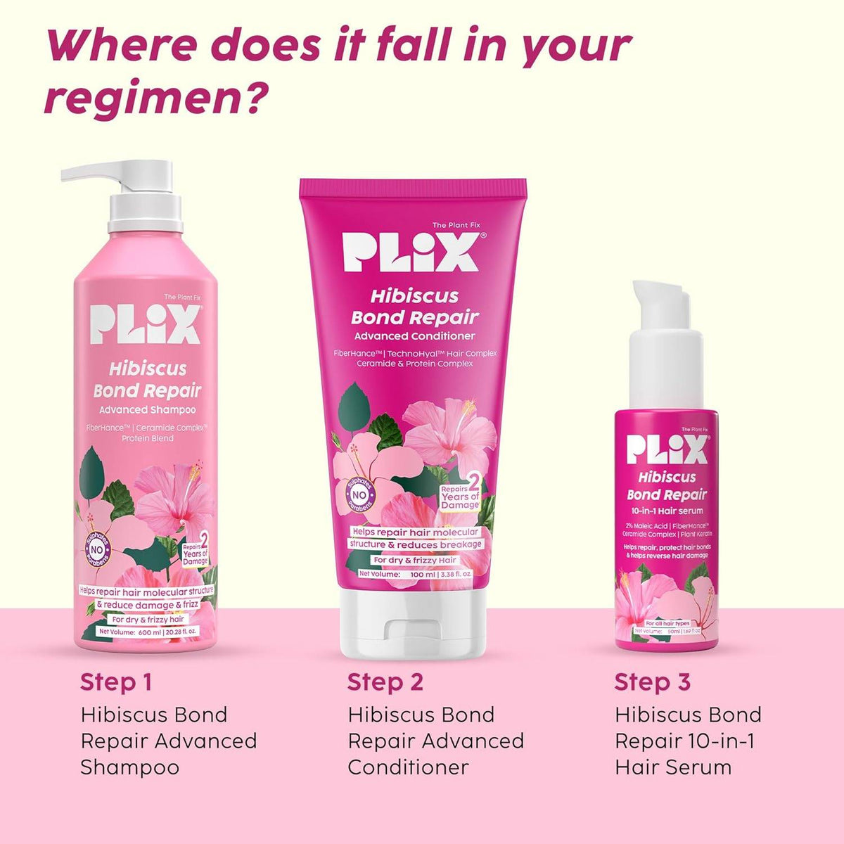 The Plant Fix Hibiscus Bond Repair Advanced Shampoo | PL1 - view 16