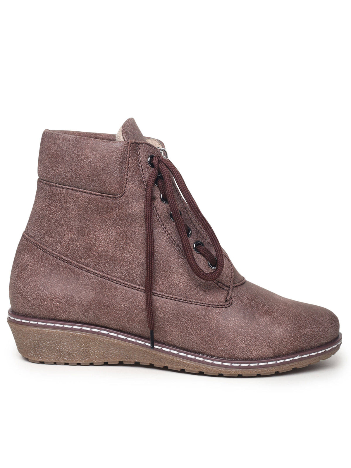 Solid Brown Casual Boots | BT61 - view 3