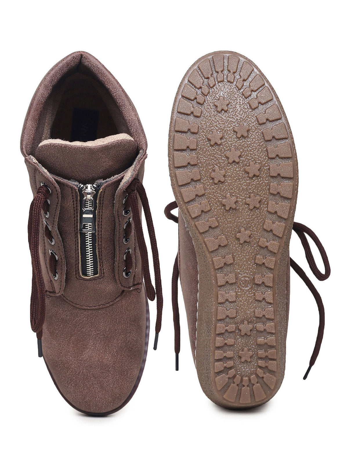 Solid Brown Casual Boots | BT61 - view 5