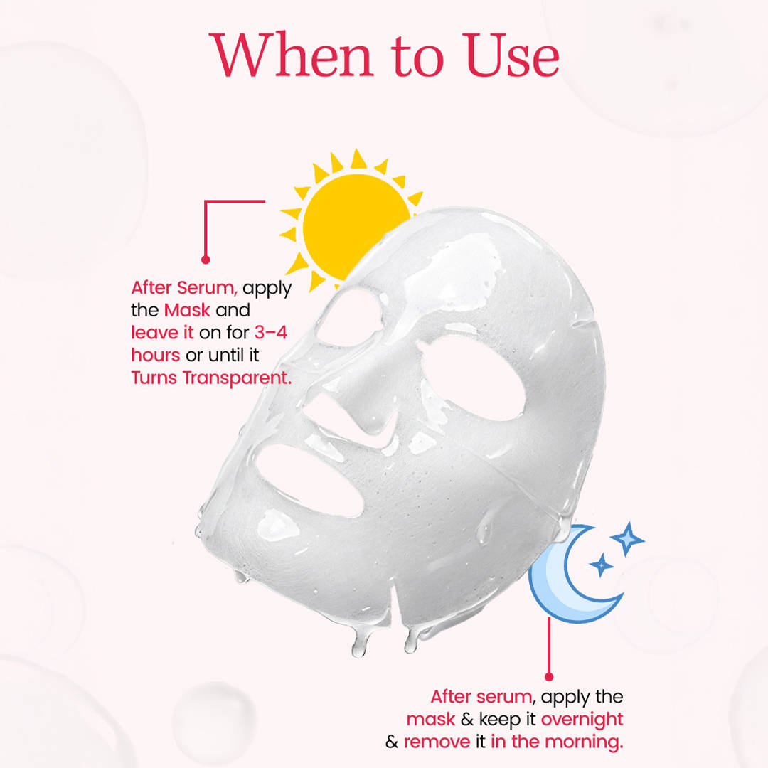 Korean Glass Skin Bio-Collagen Overnight Face Mask - Pack of 1 | FC3 - view 3
