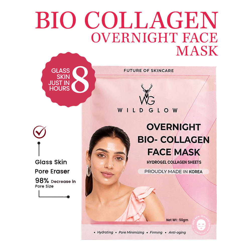 Korean Glass Skin Bio-Collagen Overnight Face Mask - Pack of 1 | FC3 - view 17