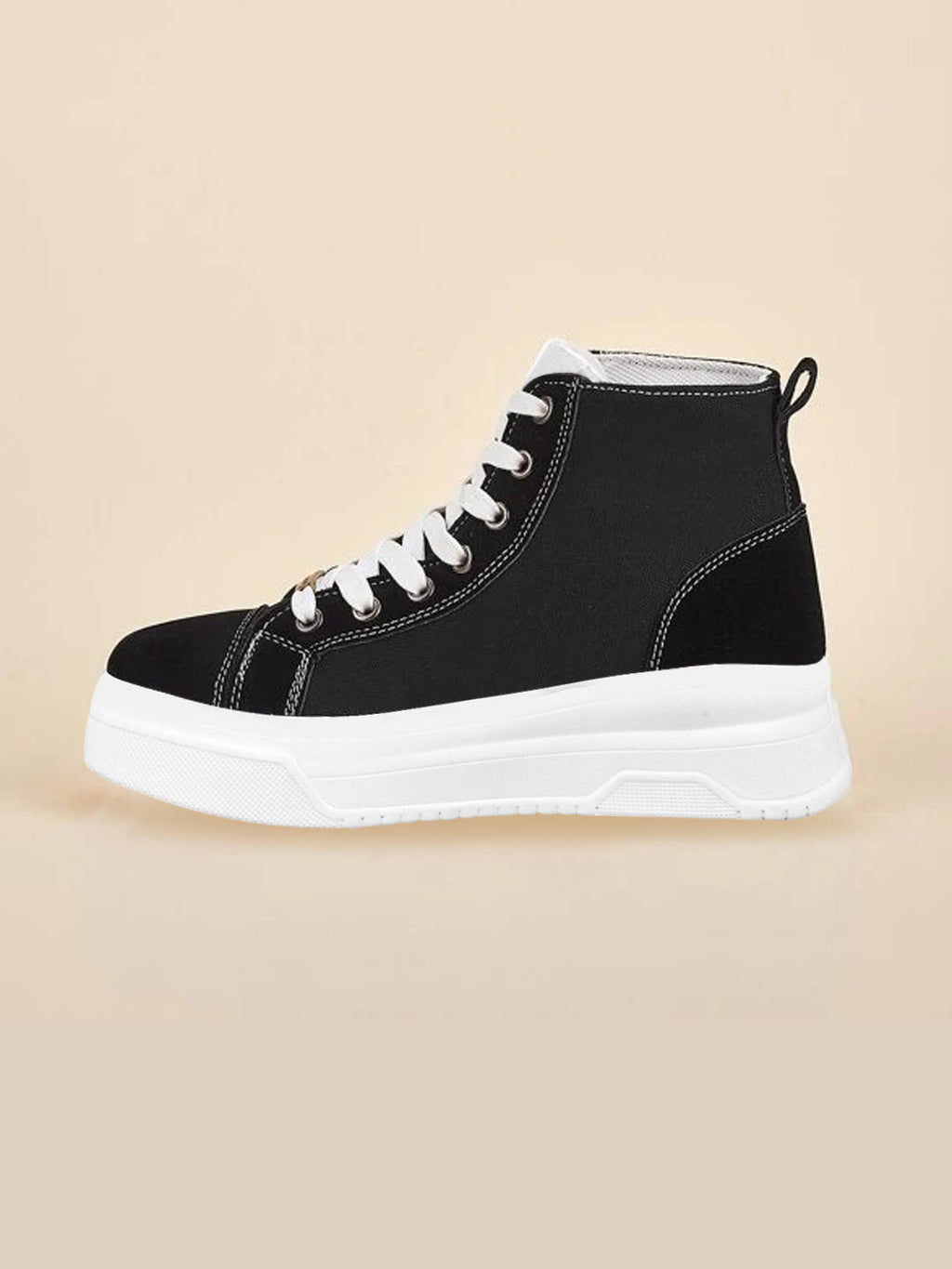 Women Black Solid Sneakers | SN09 - view 3
