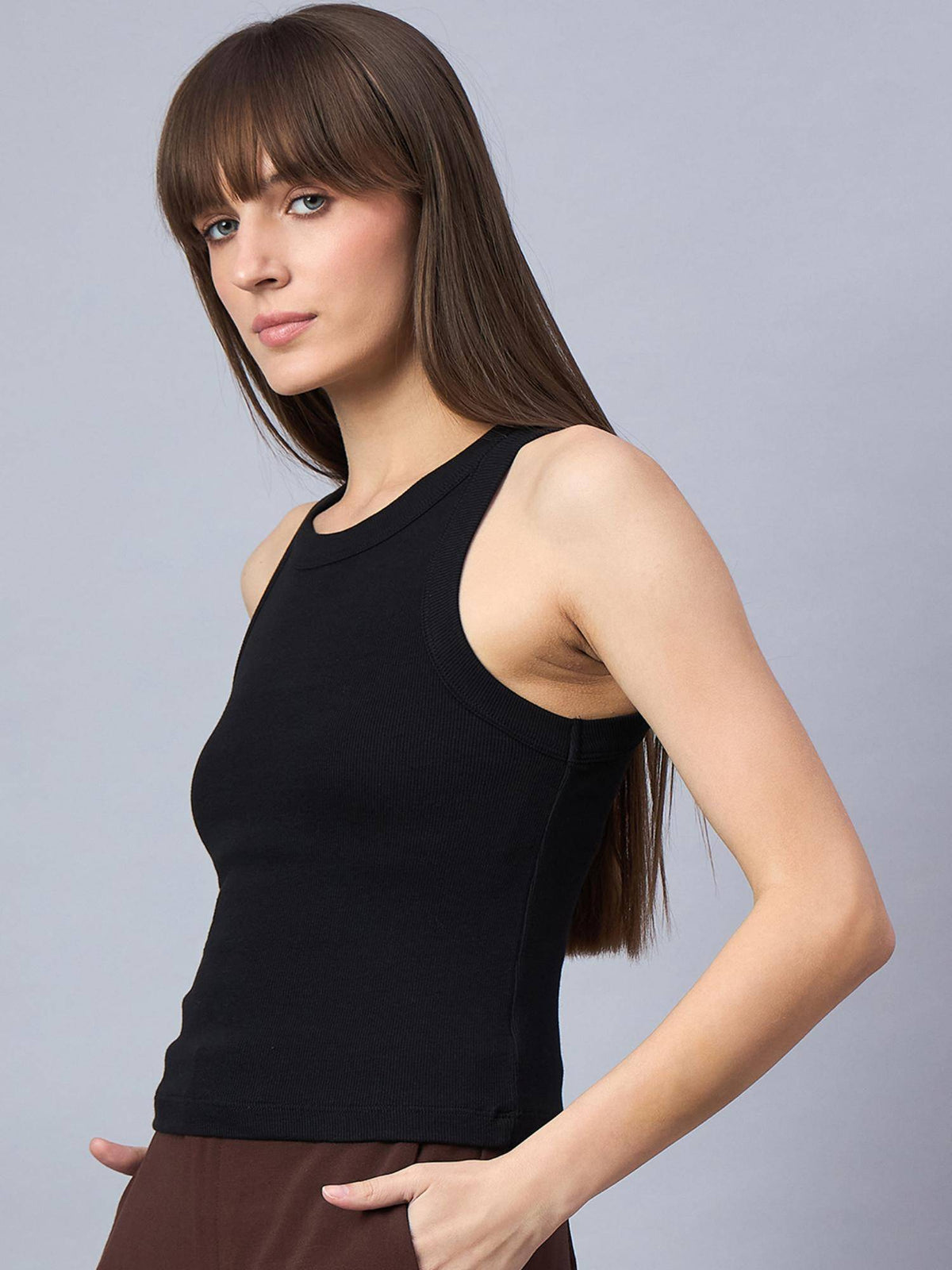 Women Tank Top - Black | TT98 - view 3