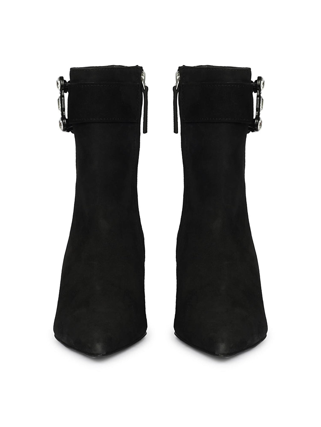 Women Black Leather Casual Boots | BT61 - view 4