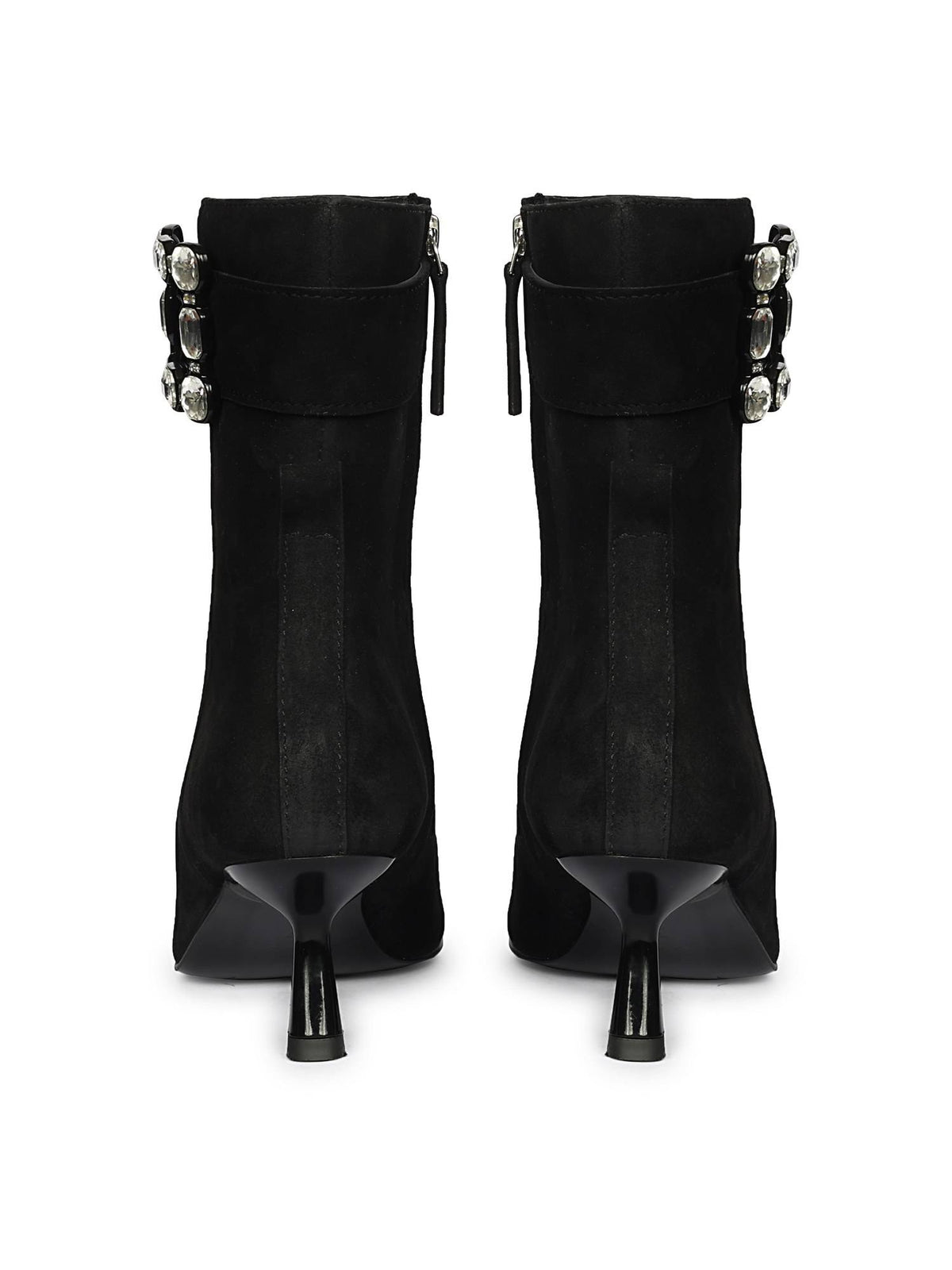 Women Black Leather Casual Boots | BT61 - view 5