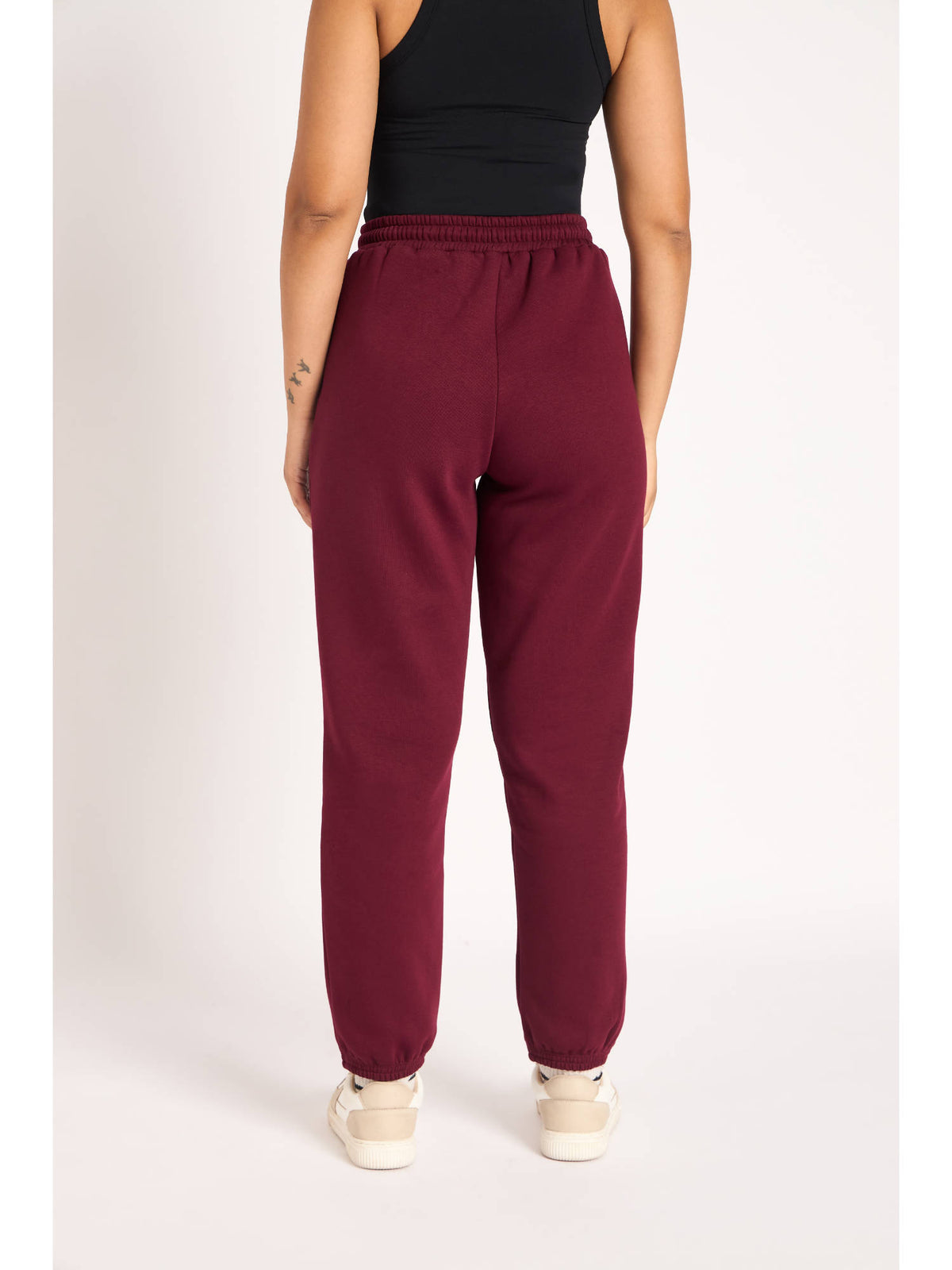 Wine Fleece Joggers | WJ89 - view 2