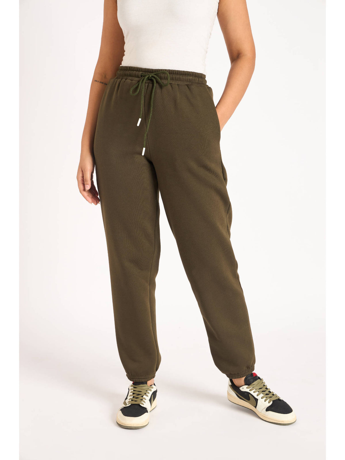 Wine Fleece Joggers | WJ89 - view 11