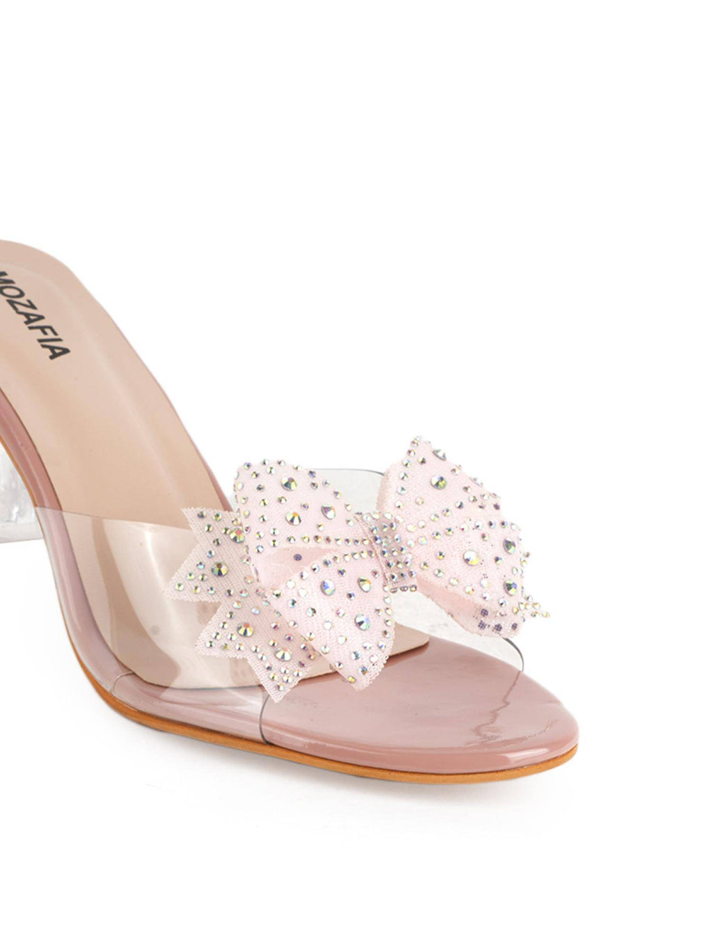 Women Pink Block Heels | H78 - view 5
