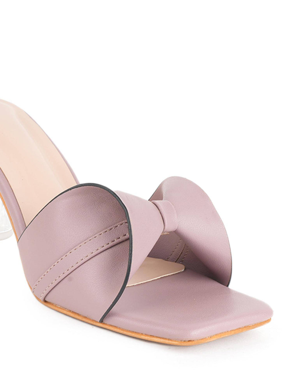 Women Pink Block Heels | H78 - view 5