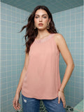 Peach Kavita Top | HT67 - view 1