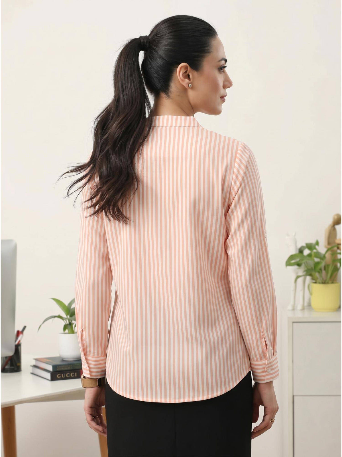 Peach Vedika Shirt | S67 - view 2