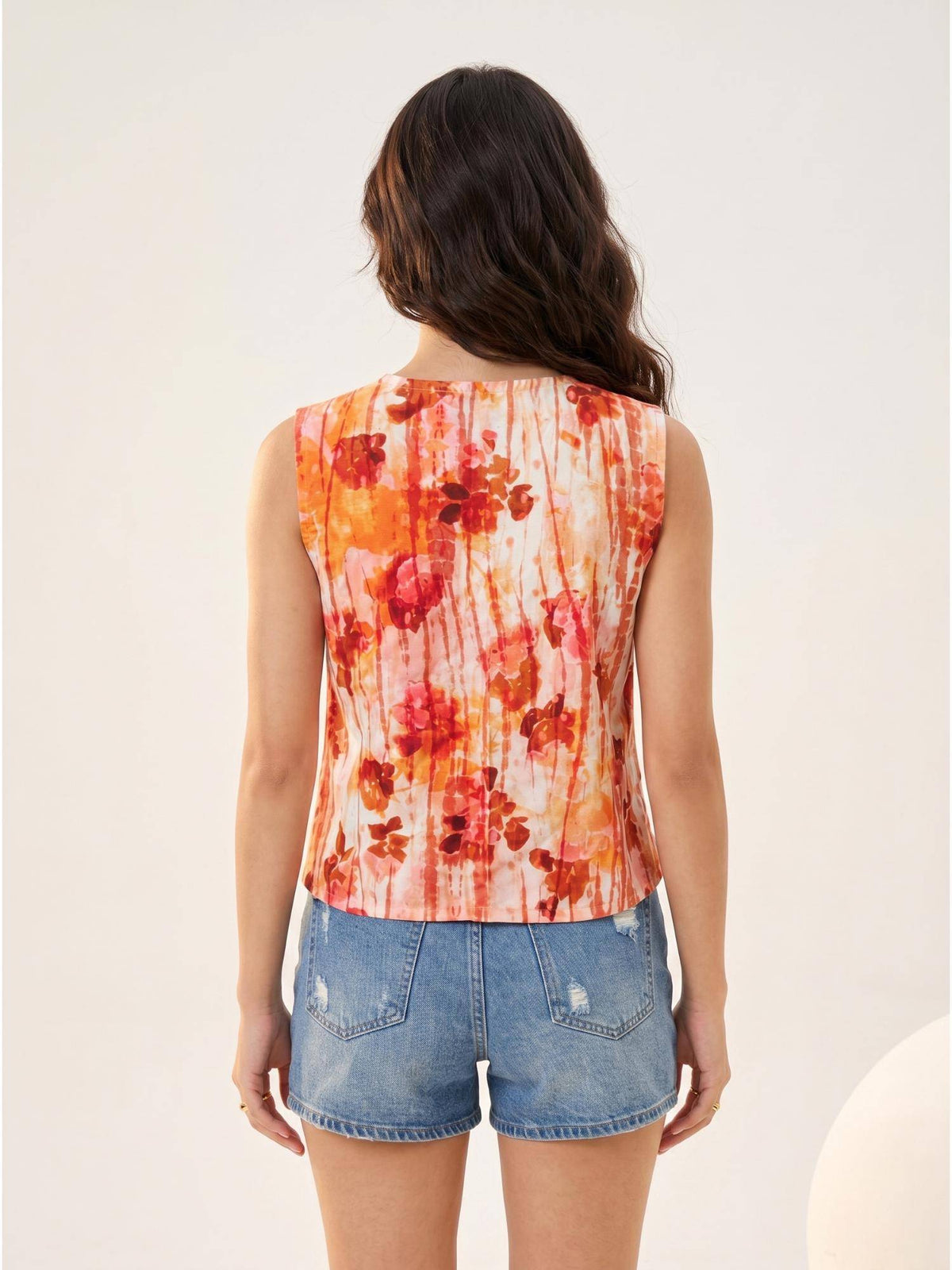 Mustard Sunset Parina Waistcoat | TT98 - view 2
