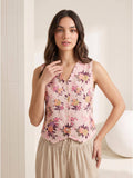 Pink Blush Riva Waistcoat | TT98 - view 1