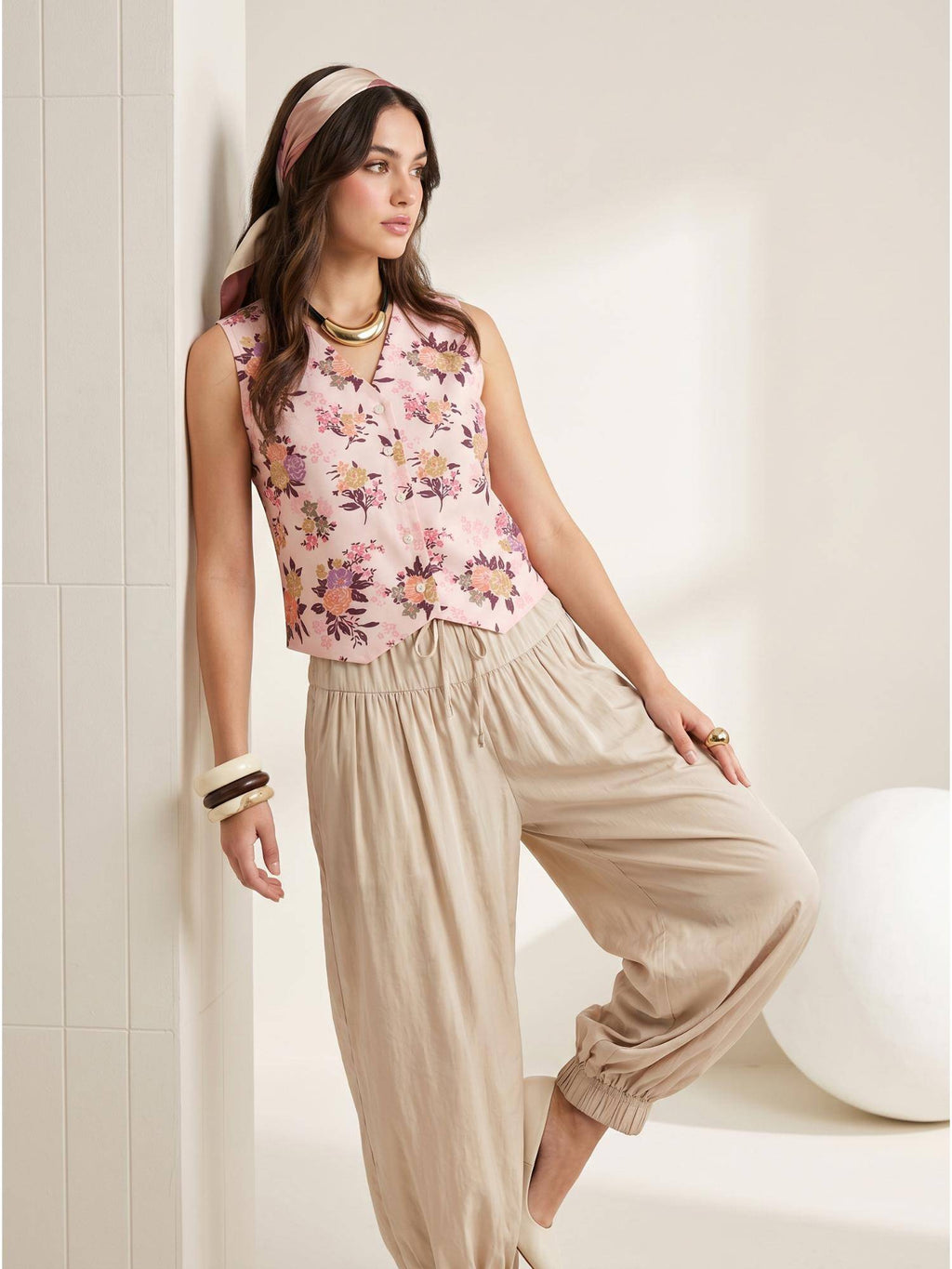 Pink Blush Riva Waistcoat | TT98 - view 6
