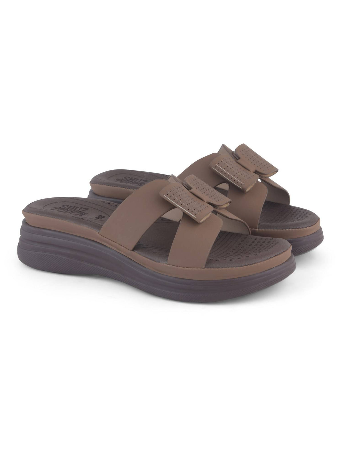 Women Brown Comfort Sandals | SD89 - view 7
