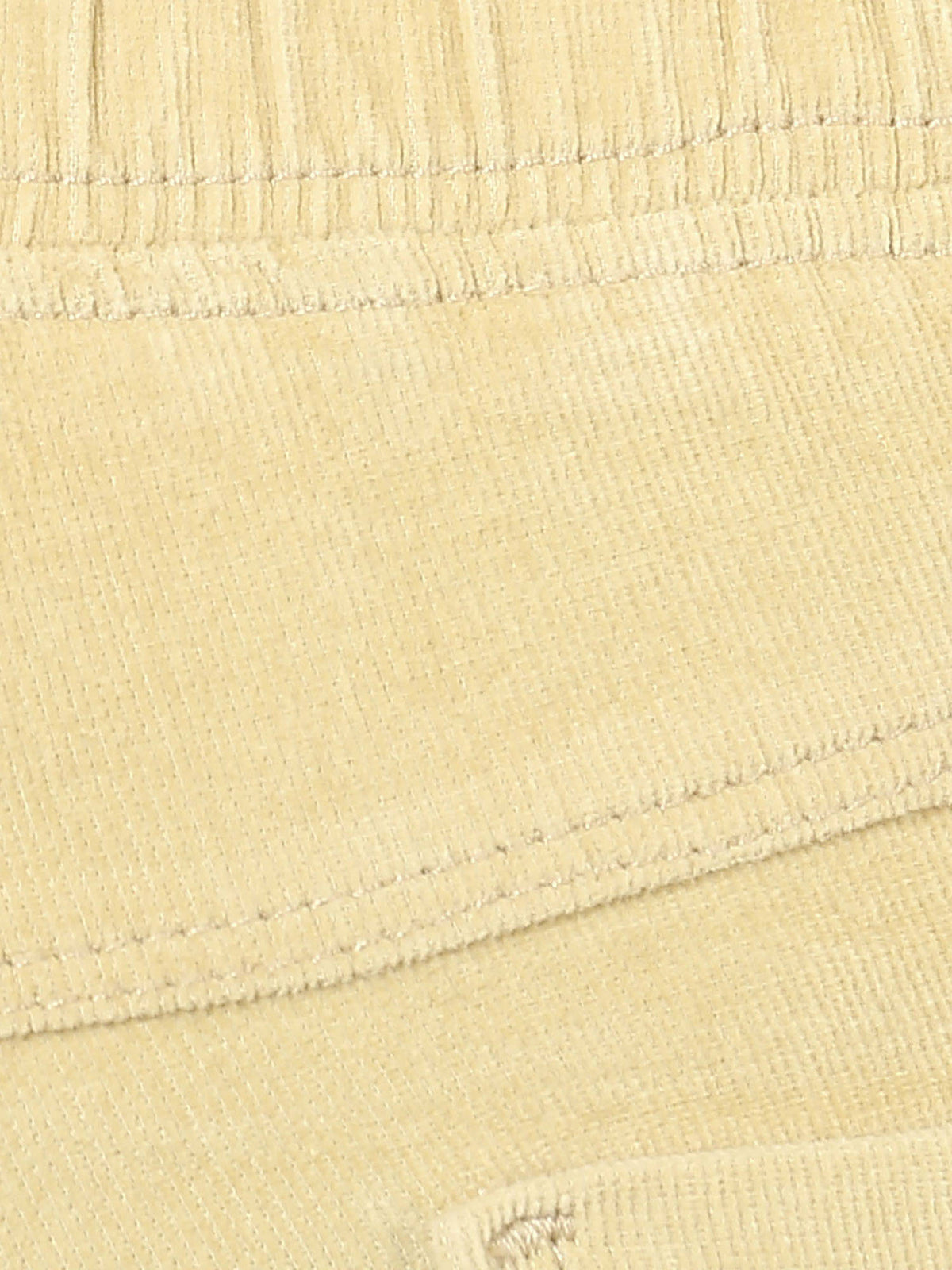 Beige Relaxed Fit Corduroy Jeggings | RF89 - view 3
