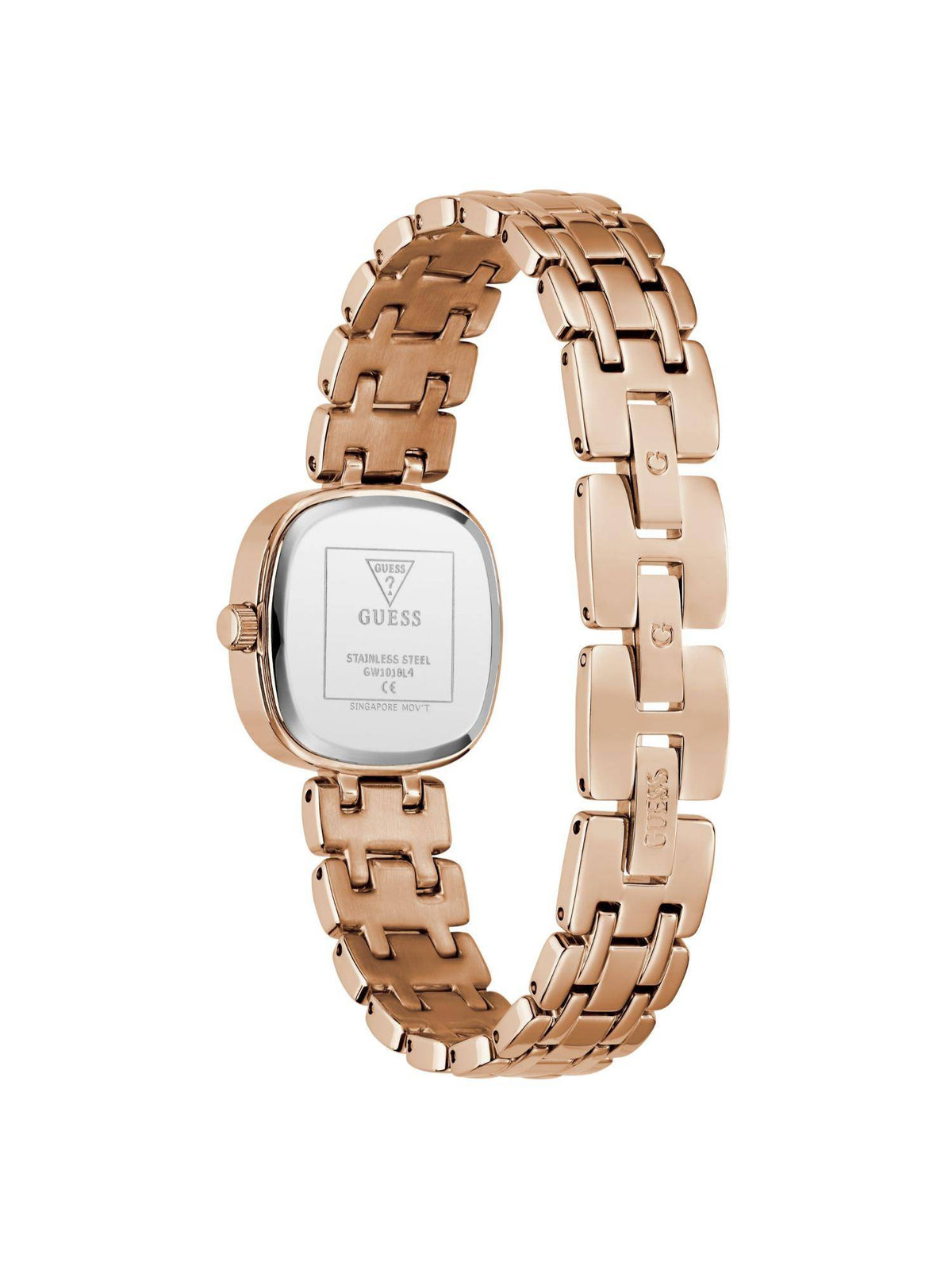 Square Rose Gold Dial Analog Women Watch (GW1018L4) | W92 - view 3