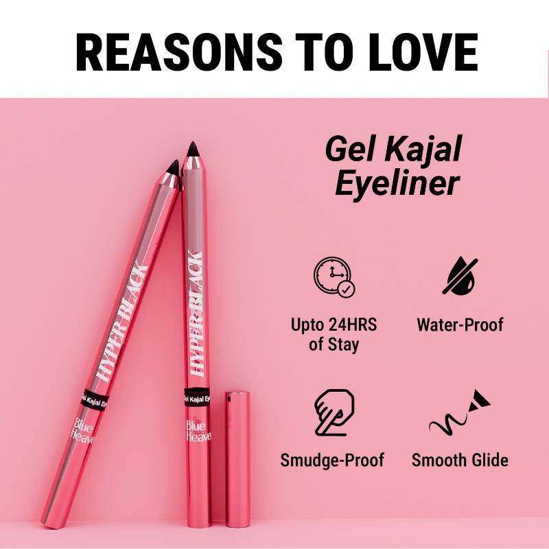 Hyper Black Gel Kajal Eyeliner | E20 - view 5