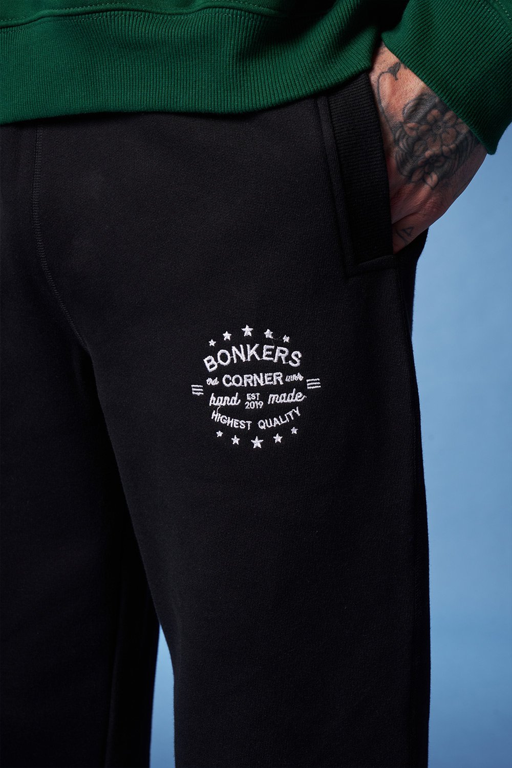 Black Heavyweight Joggers