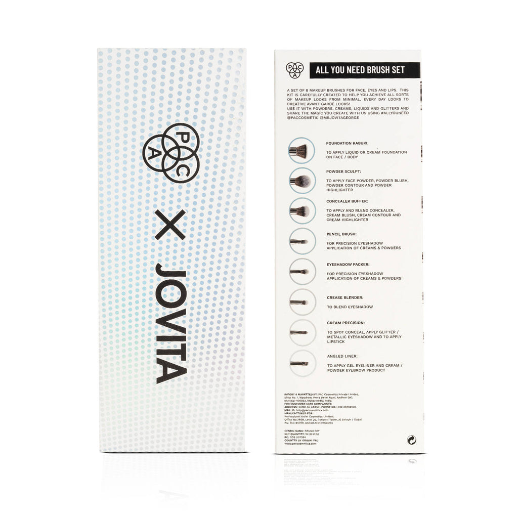 X Jovita #AllYouNeed Brush Kit (8 Brushes) | T32 - view 6