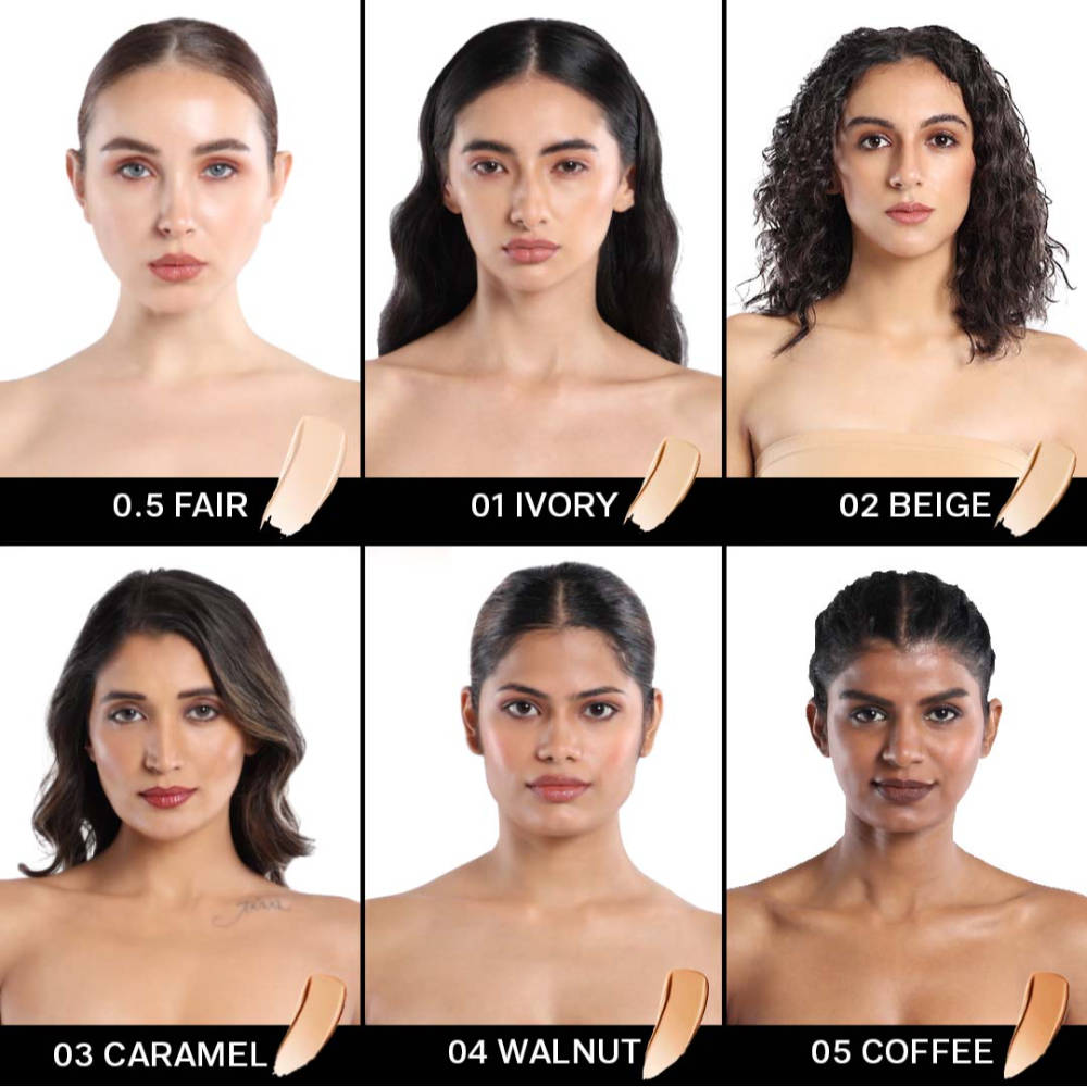 The Base Story Foundation High Coverage Satin Matte Finish Lightweight Waterproof | F14 - view 4