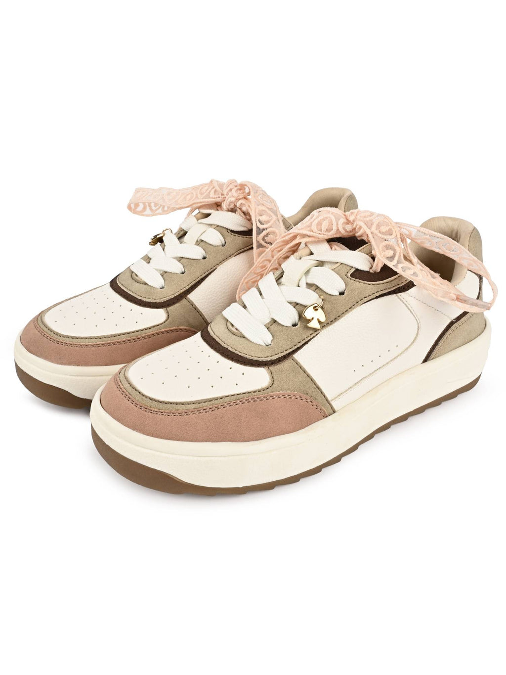 White Round Toe Sneakers | SN09 - view 3