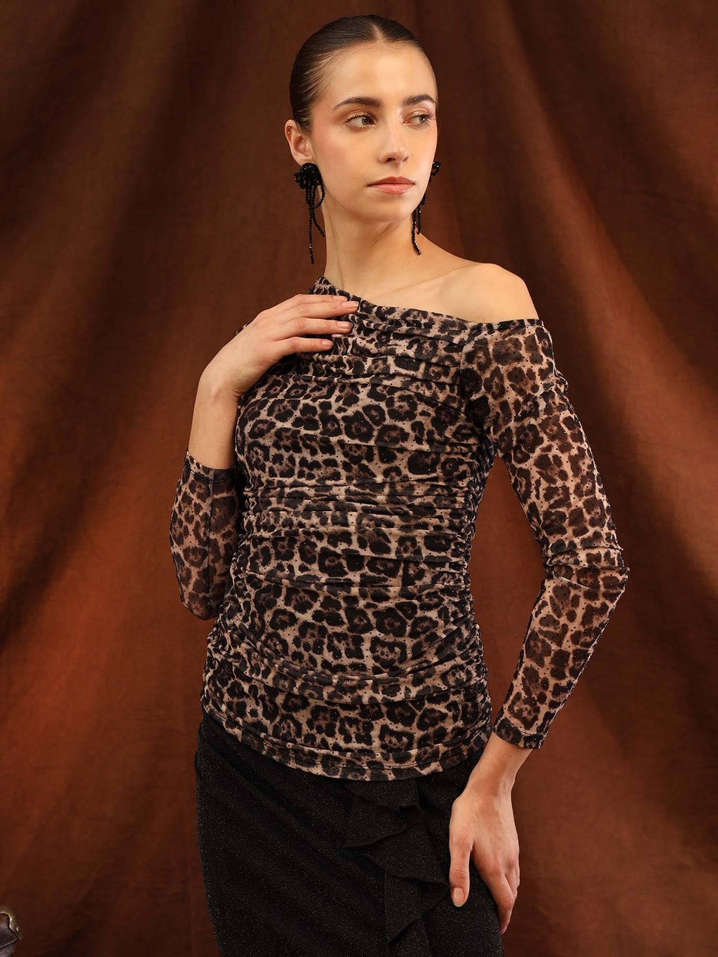 Figaro Brown Dress | D56 - view 2