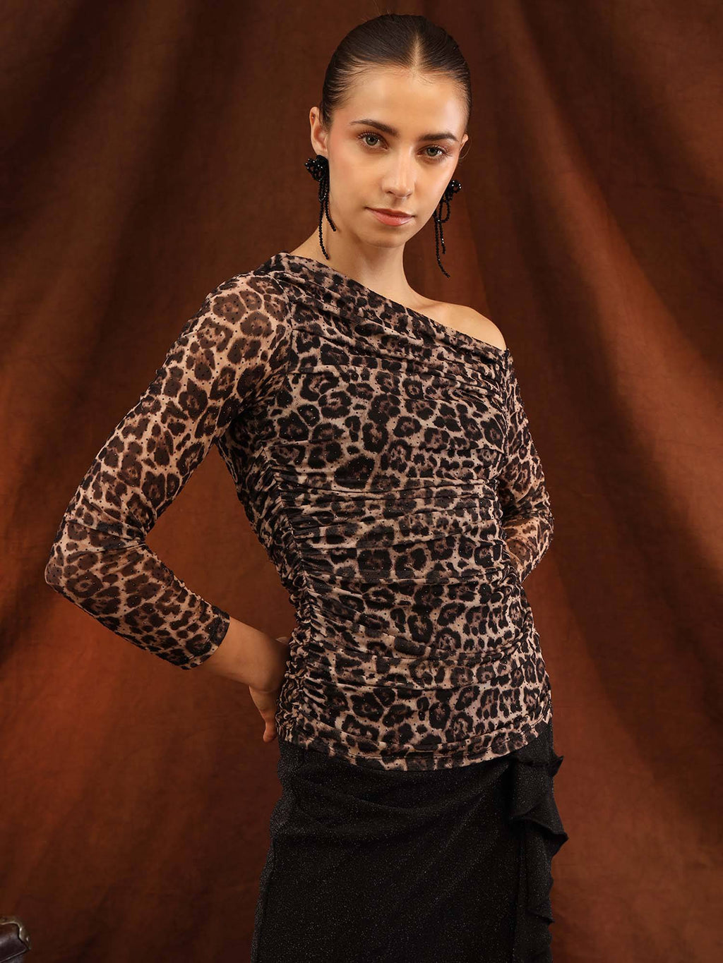 Figaro Brown Dress | D56 - view 3