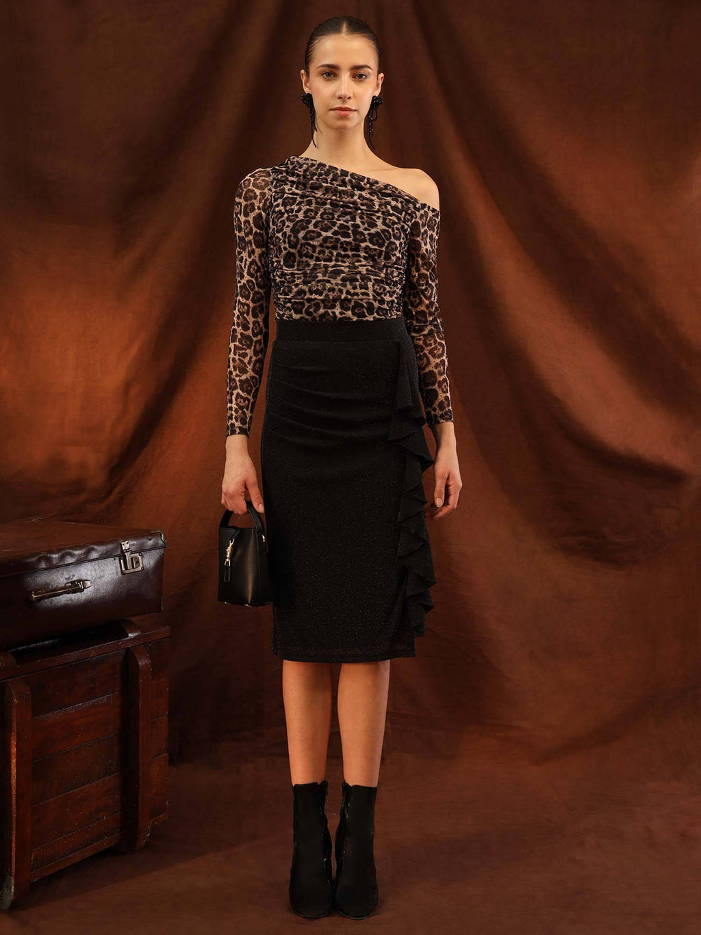 Figaro Brown Dress | D56 - view 7