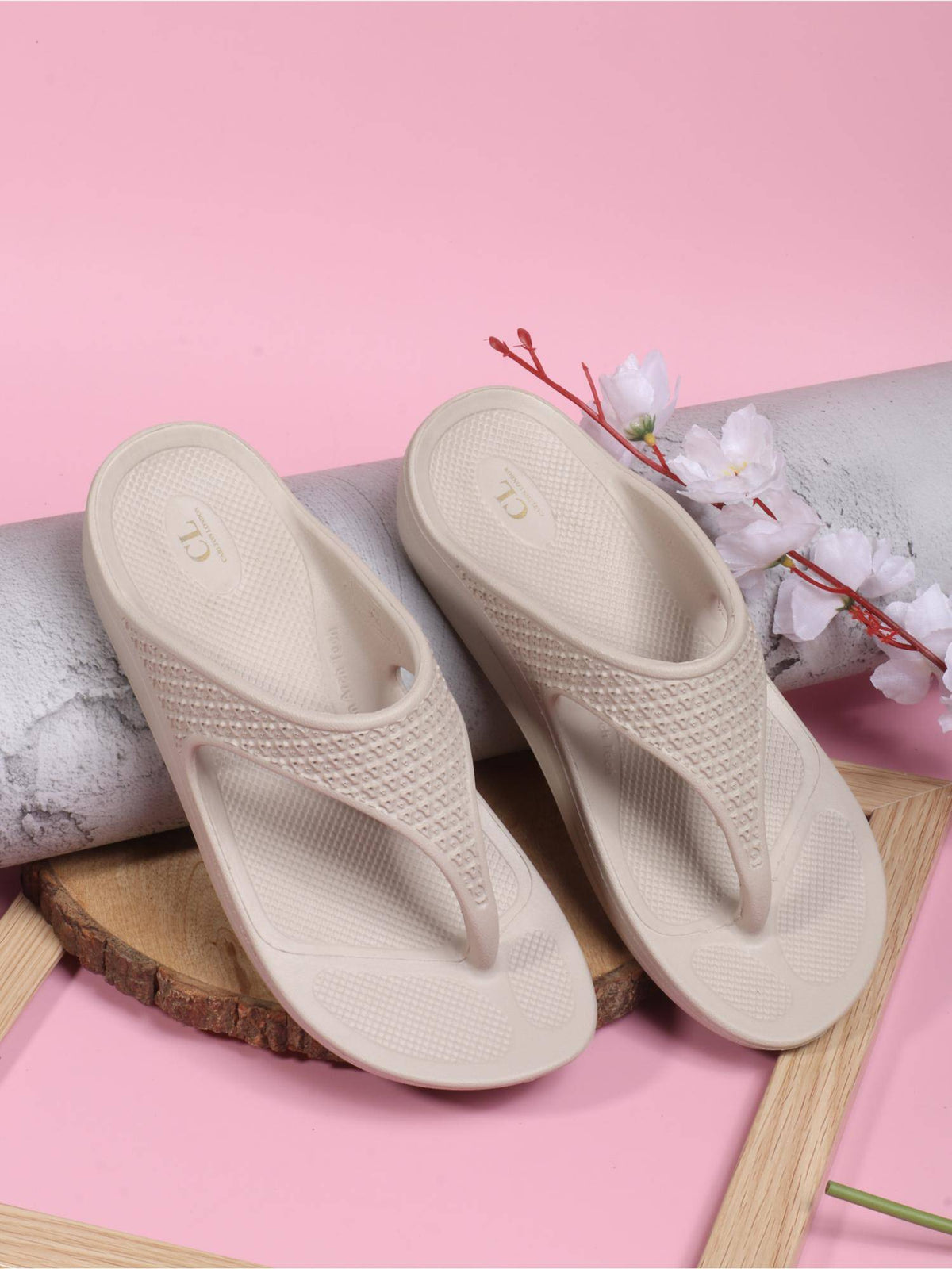 Lavender Solid Casual B4 Sandals | SD89 - view 10