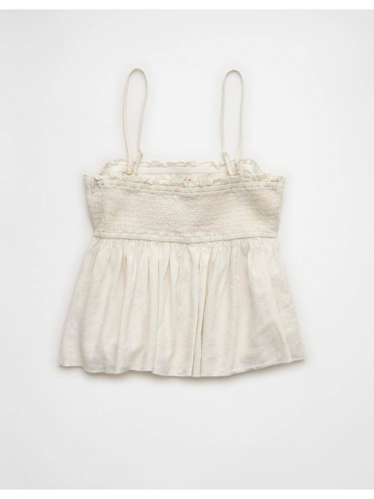Ae Embroidered Strapless Babydoll Tube Top White | TT90 - view 2