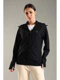Women Hooded All Weather Jacket - Black | JK12 - view 1