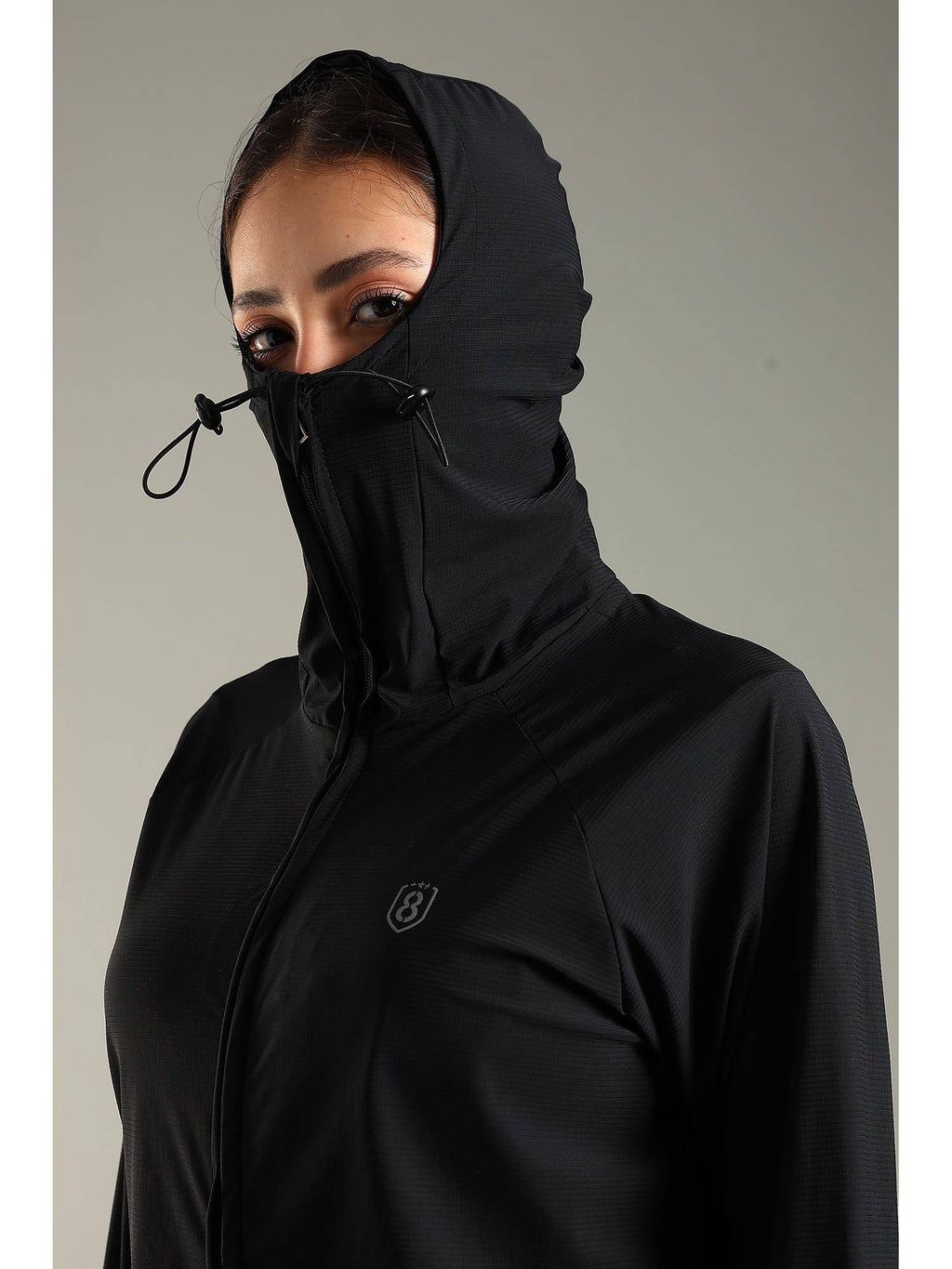 Women Hooded All Weather Jacket - Black | JK12 - view 4