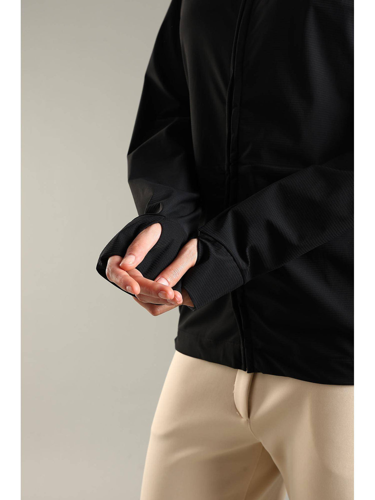 Women Hooded All Weather Jacket - Black | JK12 - view 10