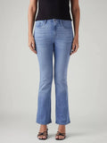 Blue Solid Plain Bootcut Fit Jeans | BT10 - view 1