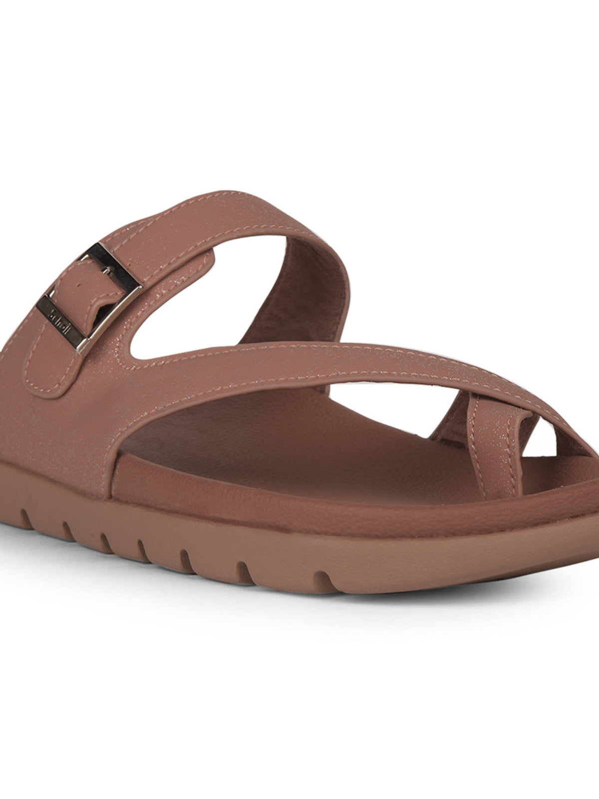 Women Casual Red Slip-On Sandals | SD89 - view 5