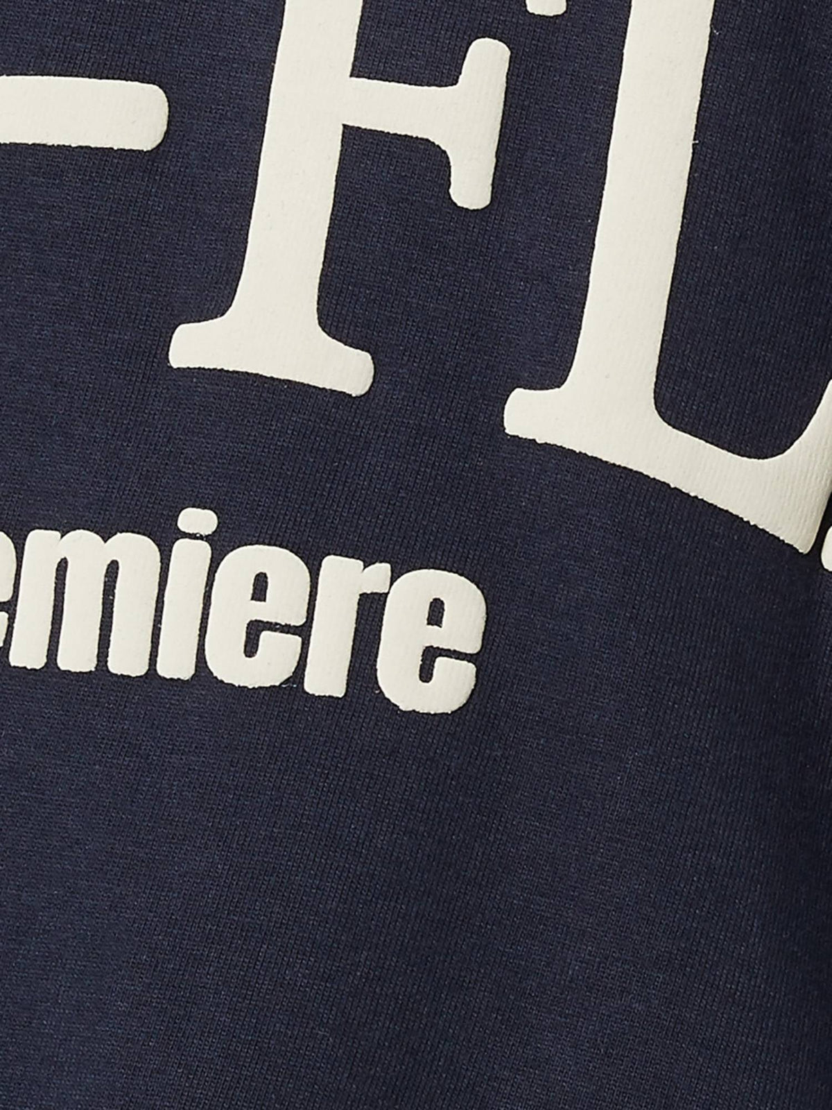 Women Navy Blue Typography Boxy Fit Polo T-shirt | PW43 - view 6