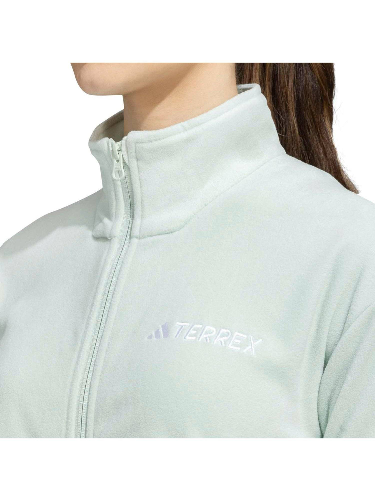 Green W Mt Ess Fz Fl Jacket | JK12 - view 5