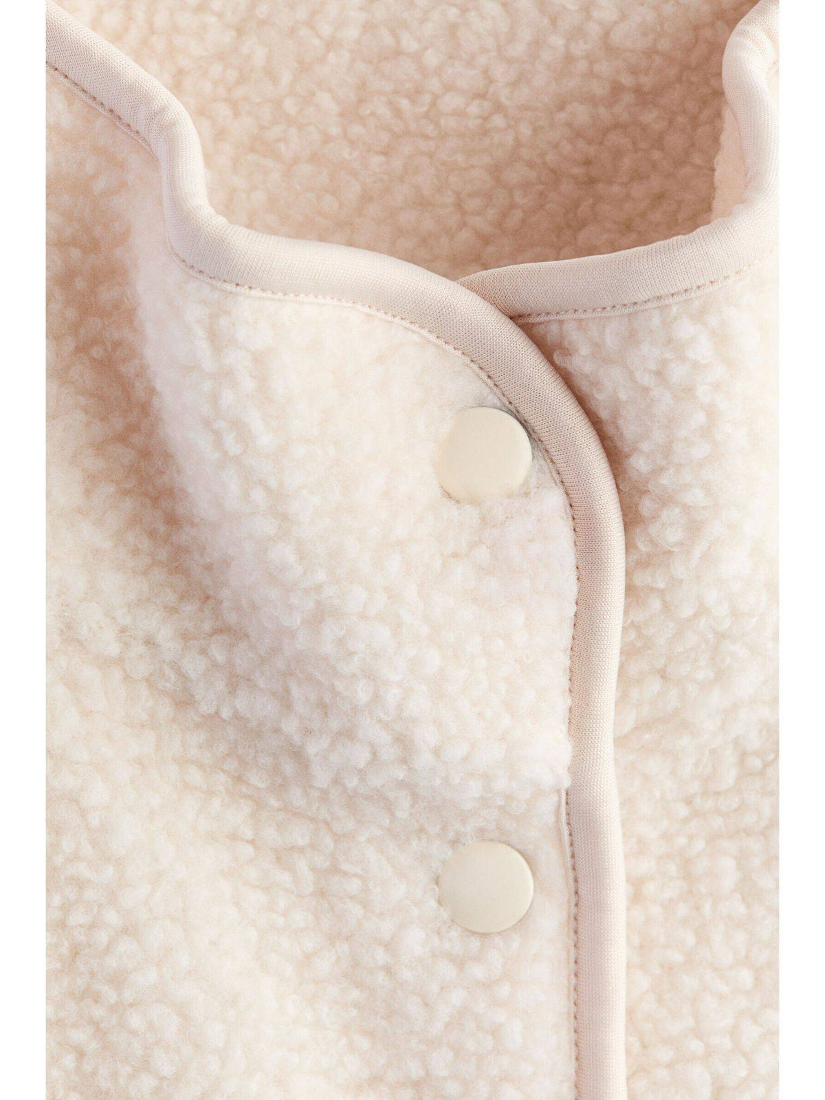 Women Beige Teddy Gilet | JC78 - view 2