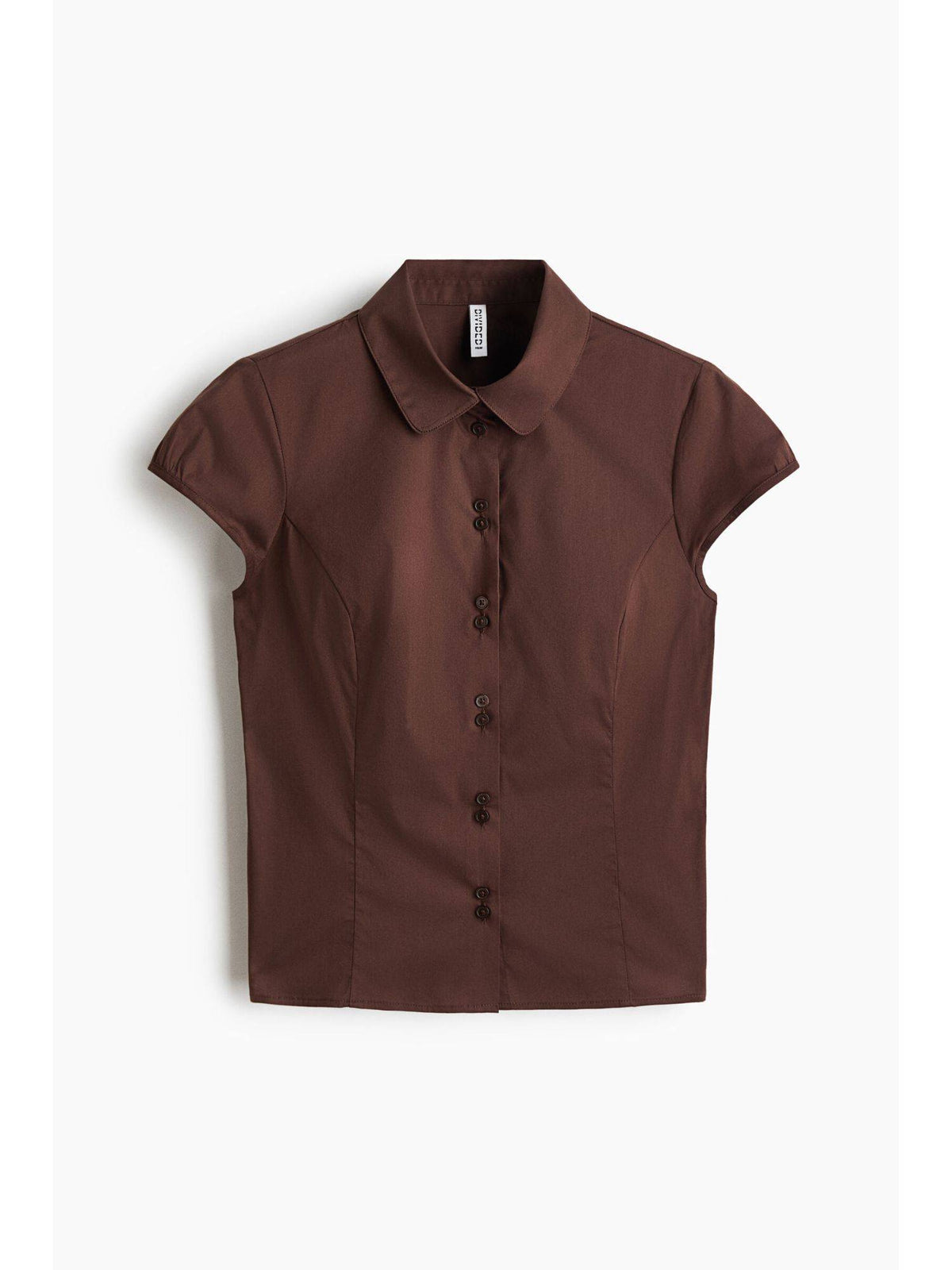 Women White Short-Sleeved Shirt | S67 - view 3