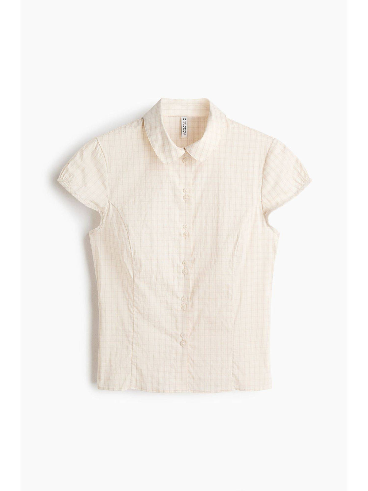 Women White Short-Sleeved Shirt | S67 - view 1