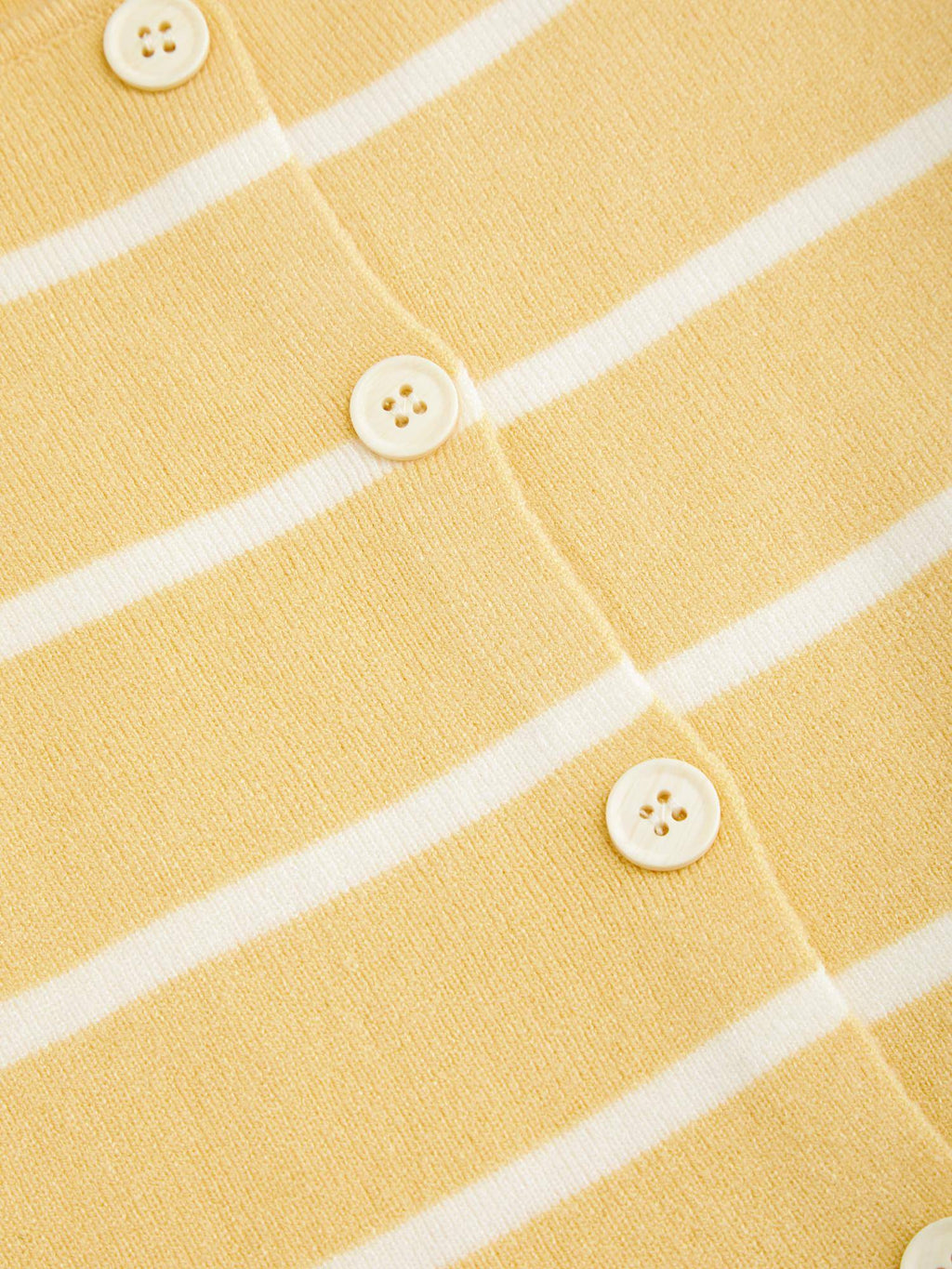 Knit Boat Neck Striped Button Split Vest | JC78 - view 27