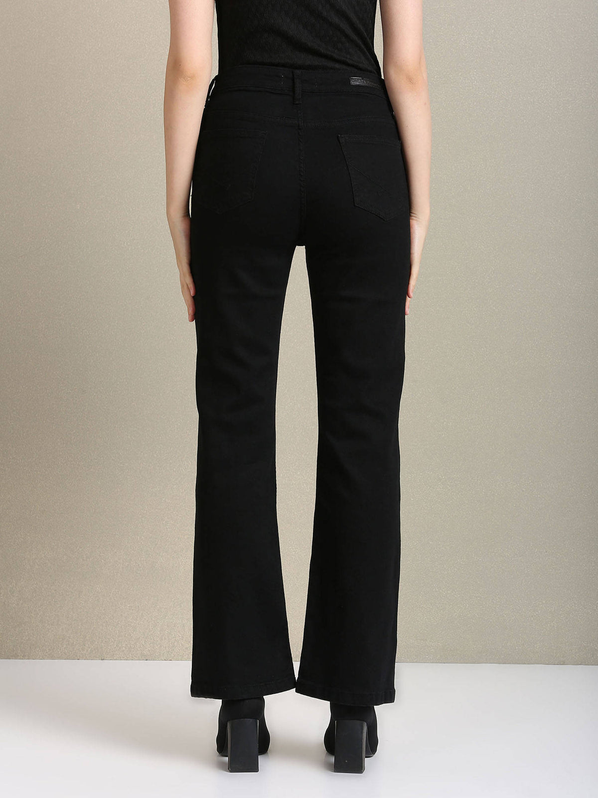 Boot Cut Fit Black Jean | BT10 - view 5