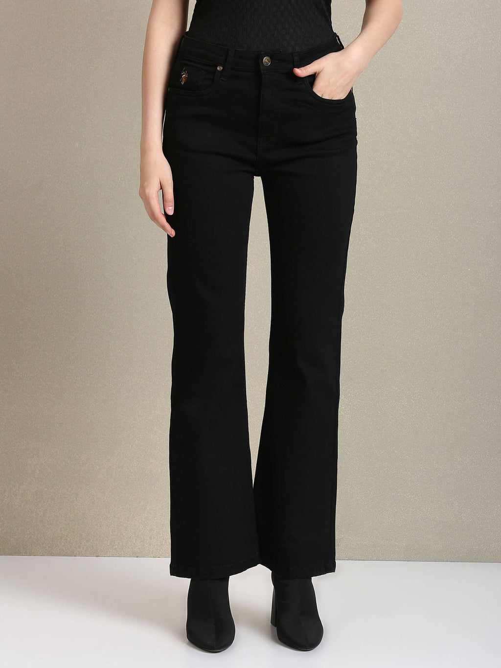 Boot Cut Fit Black Jean | BT10 - view 6