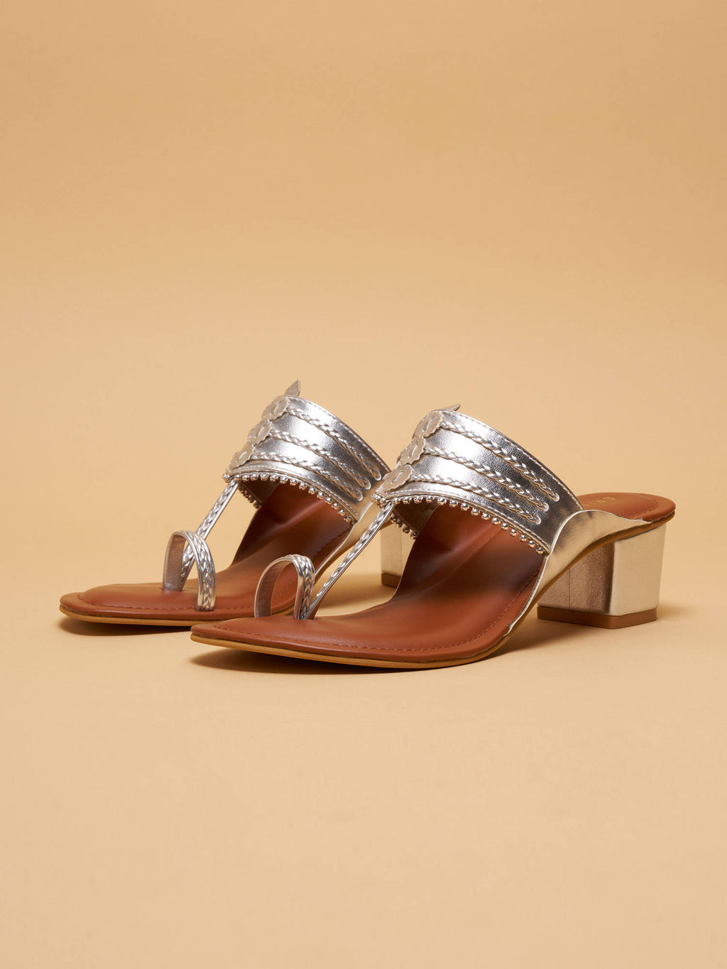 Nargis Kolhapuri Heels Gold | H78 - view 9