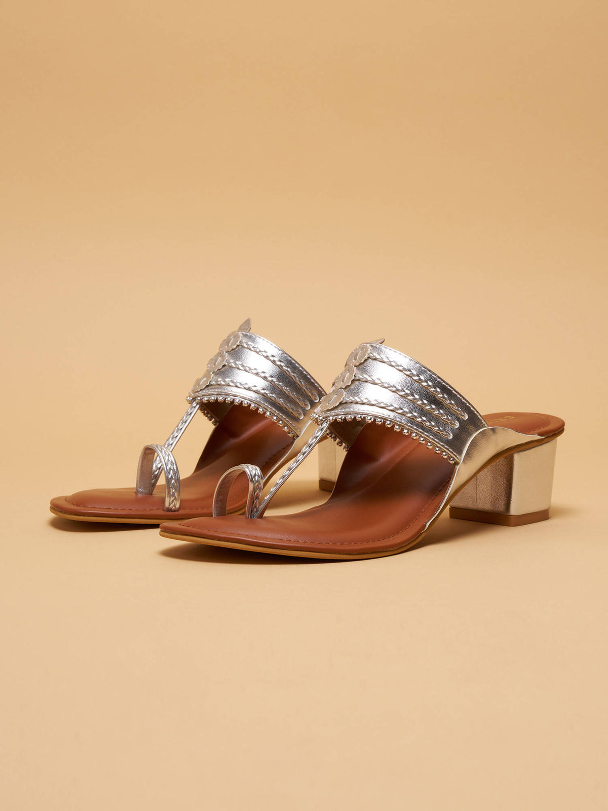 Nargis Kolhapuri Heels Gold | H78 - view 9