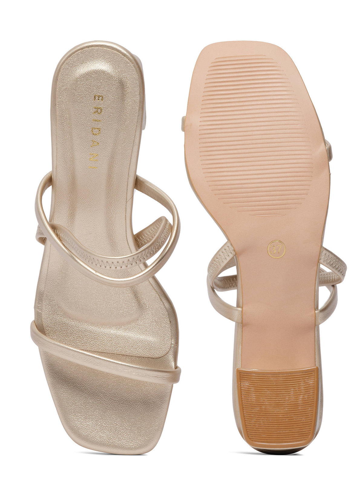 Solid Beige Amaris Heels | H78 - view 22