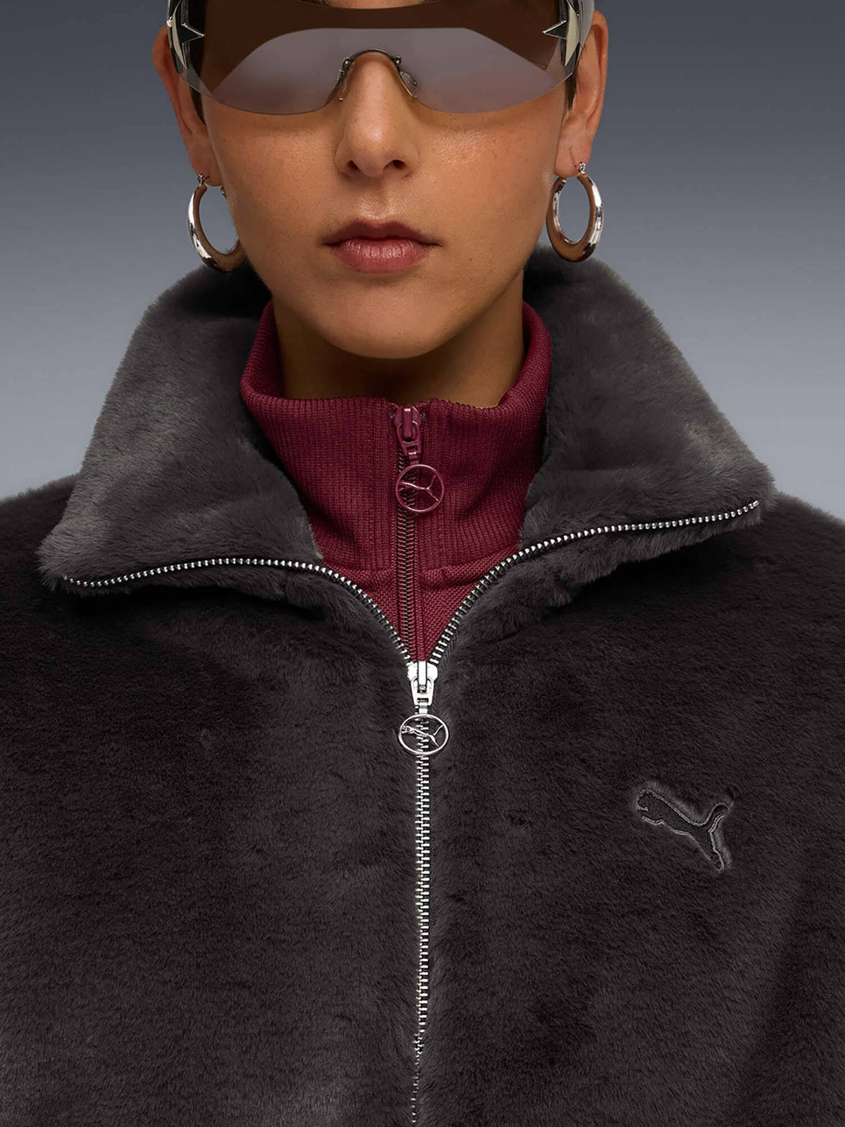 Soft Fleece Women Jacket | JK12 - view 2