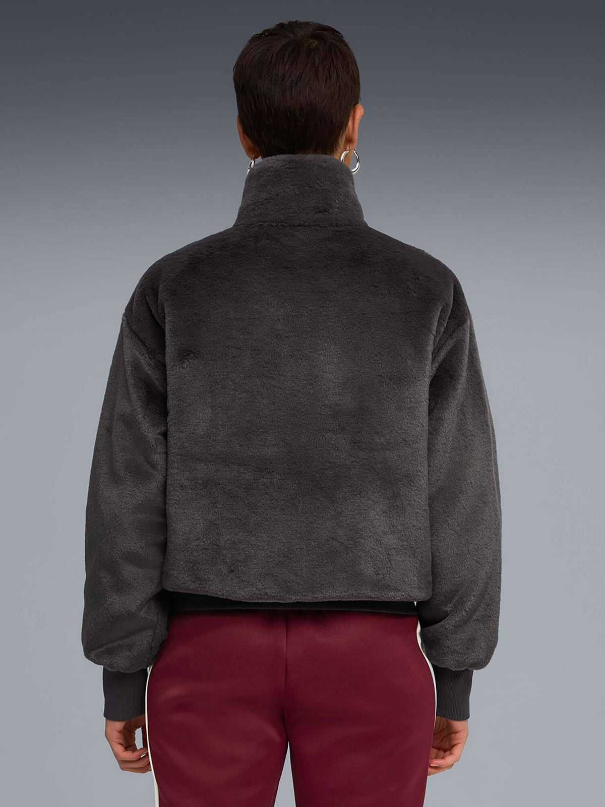 Soft Fleece Women Jacket | JK12 - view 4