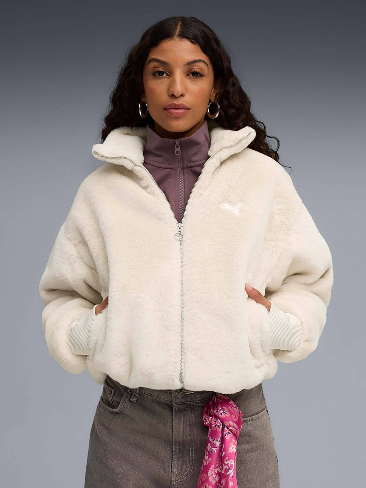 Soft Fleece Women Jacket | JK12 - view 6